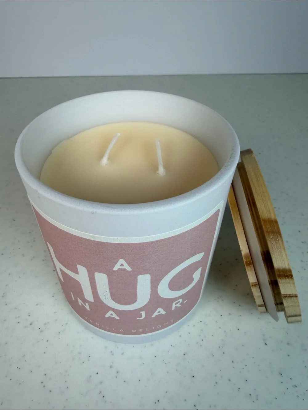 Altar’d State A Hug in a Jar Vanilla Delight Candle – 2-Wick